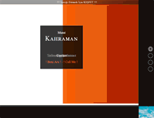 Tablet Screenshot of muratkahraman.com.tr